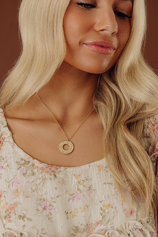 Inner Circle Pendant Necklace