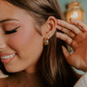 Subtle Shine Hoop Earrings Image - 1