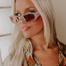 Caught Your Eye Rectangle Sunnies in Taupe Image - 1