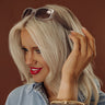Caught Your Eye Rectangle Sunnies in Taupe Image - 1