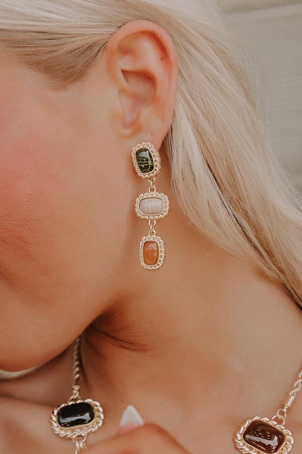 Falling For You Drop Earrings