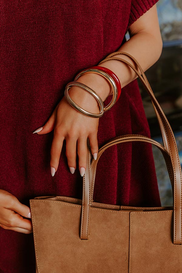 Sassy Statement Bangle Bracelet Set