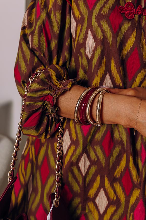 Sassy Statement Bangle Bracelet Set