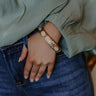 Chic Please Stretch Bracelet in Ivory Image - 1
