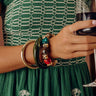 Penthouse Balcony Bracelet Set in Olive Image - 1