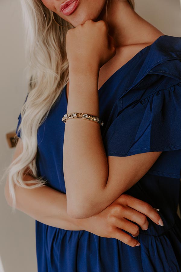 Chic Style Stretch Bracelet in Clear