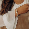Chic Style Stretch Bracelet in Clear Image - 1