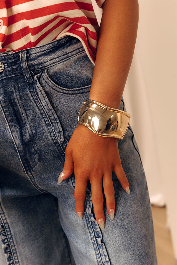 Bold Moves Cuff Bracelet