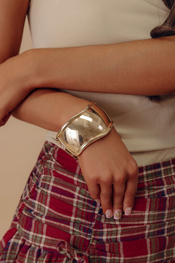Bold Moves Cuff Bracelet