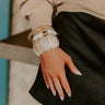 First Class Flair Stretch Bracelet Set in Natural Image - 1