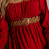 Boho Lifestyle Faux Suede Belt Image - 1