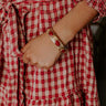 Chic Please Stretch Bracelet in Wine Image - 1