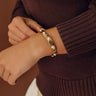 Chic Style Stretch Bracelet in Ivory Image - 1