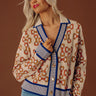 Sunday Society Knit Sweater Top in Royal Blue Image - 1