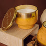 CAPRI BLUE Glimmer Inverted Candle in Pumpkin Dulce Image - 1