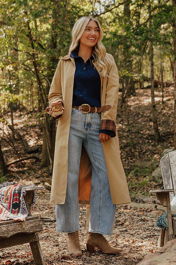 The Selma High Waist Tummy Control Barrel Leg Jean in Light Wash Image - 2