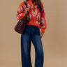The Selma High Waist Tummy Control Barrel Leg Jean in Dark Wash Image - 1