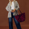 The Selma High Waist Tummy Control Barrel Leg Jean in Dark Wash Image - 1