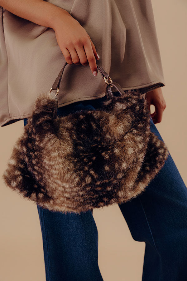 Nash Faux Fur Tote Image - 1
