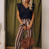 Brunch Date Chic Bubble Hem Top in Black Image - 1