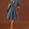 Picking Flowers Color Block Knit Mini Dress Image - 1