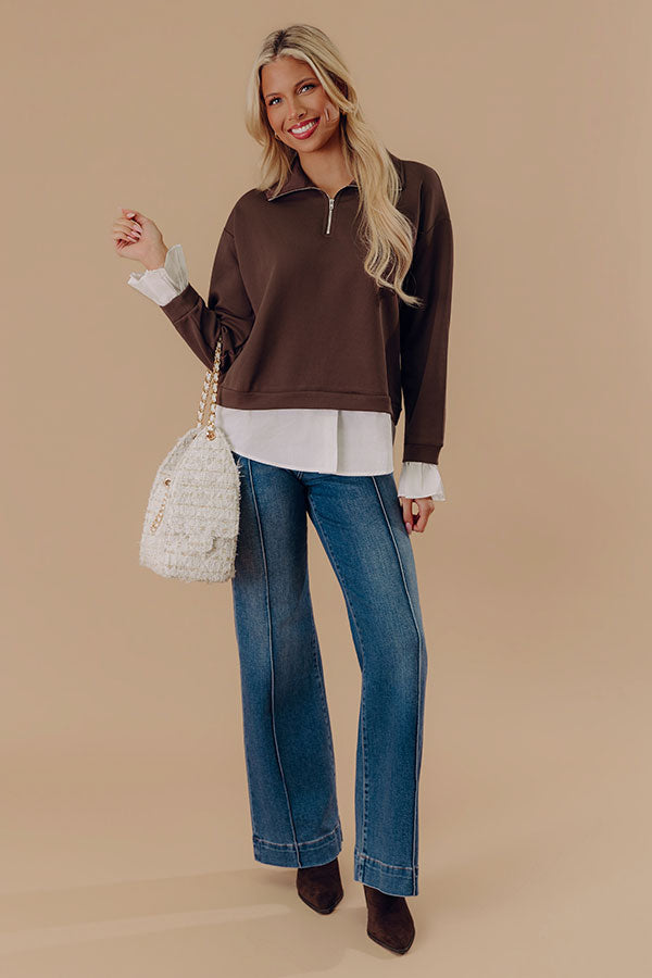 Hidden Jeans Happi Midrise Pintuck Flare