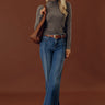 Hidden Jeans Happi Midrise Pintuck Flare Image - 1