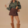 Harvest Society Floral Button Up Top Image - 1