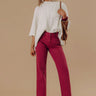MICA Cece Tummy Control High Waist Straight Leg Jean Image - 1