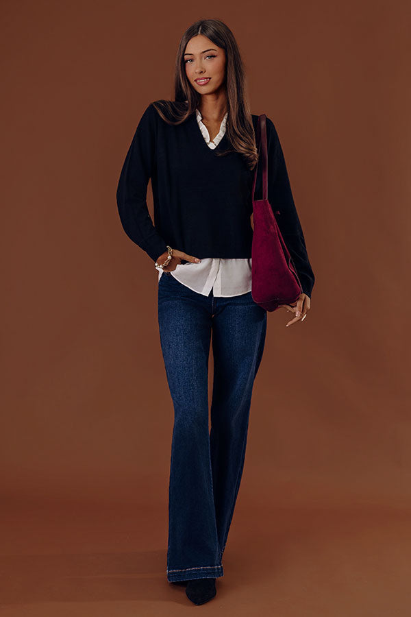 Call It Posh Sweater Top Image - 1