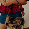 Beverly Faux Fur Crossbody in Fawn Brown Image - 1