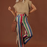 The Sammy High Waist Stripe Wide Leg Pants Image - 1