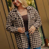 Caffeine Crush Checkered Jacket Image - 1