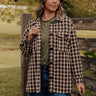 Caffeine Crush Checkered Jacket Image - 1