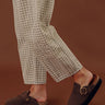 The Payton Faux Suede Platform Clogs in Chocolate/Black Image - 1
