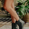 Gold Digger Faux Leather Ankle Boot in Black Image - 1