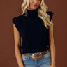 Big City Mood Knit Top in Black Image - 1