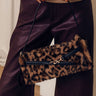 Yaretzi Faux Fur Leopard Purse Image - 1