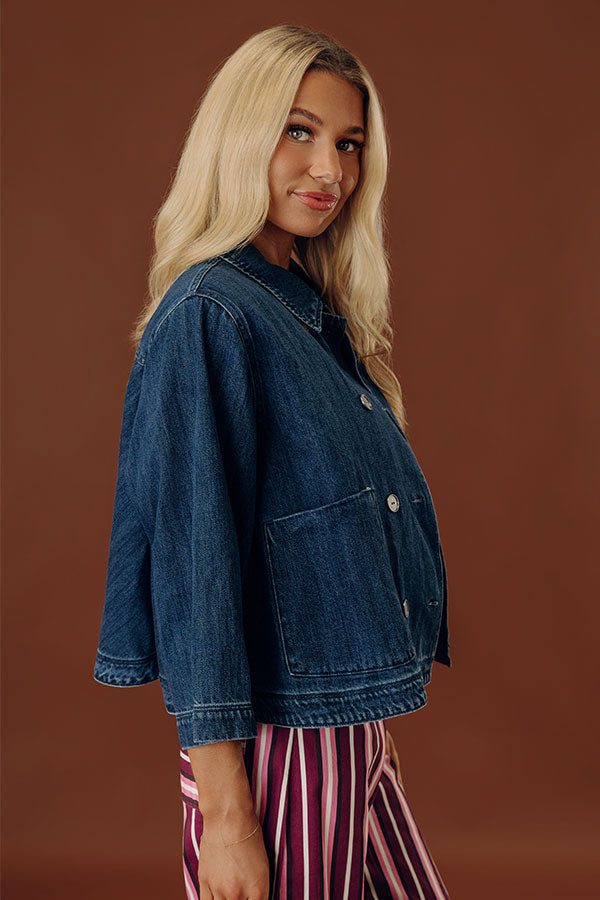 RISEN Madeline Denim Jacket Image - 2