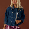 RISEN Madeline Denim Jacket Image - 1