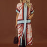 Charm And Charisma Satin Midi Dress Image - 1