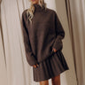 Central Park Stroll Knit Sweater in Chestnut Image - 1