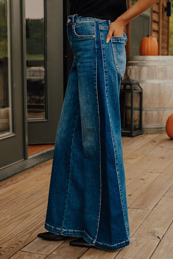 RISEN Lennon High Waist Wide Leg Jean Image - 2