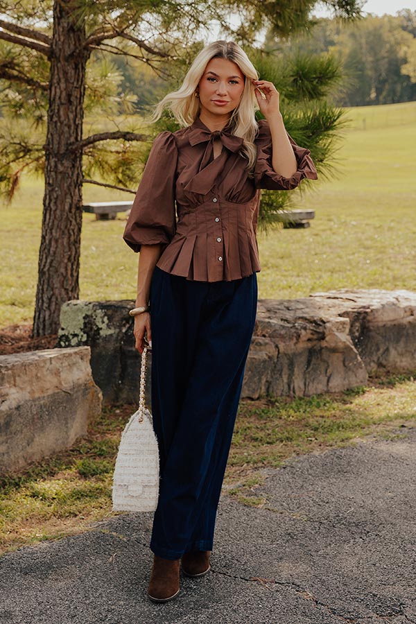 RISEN Reese High Waist Palazzo Jean Image - 1