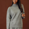 Central Park Stroll Knit Sweater in Grey Image - 1