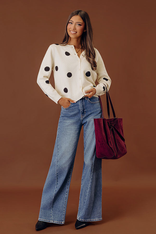 JUST USA Hailey High Waist Wide Leg Jean Image - 2