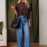 JUST USA Hailey High Waist Wide Leg Jean Image - 1