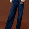 RISEN Valerie High Waist Tummy Control Wide Leg Jean Image - 1