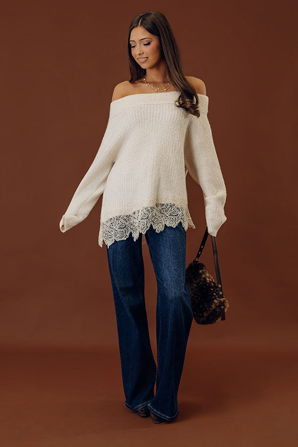 RISEN Valerie High Waist Tummy Control Wide Leg Jean Image - 2