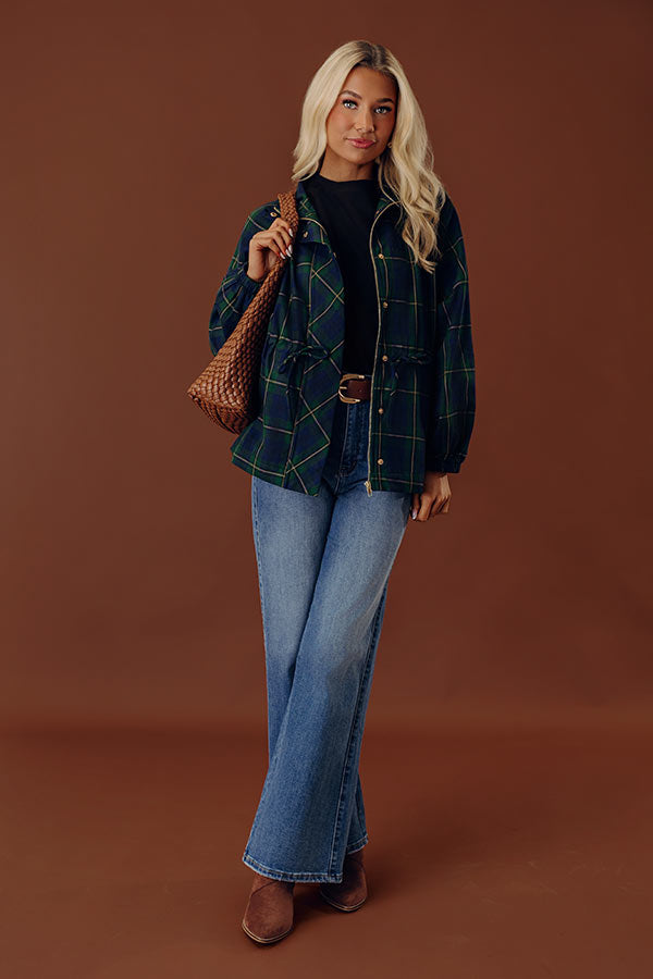 Plaid To Meet You Jacket Image - 1